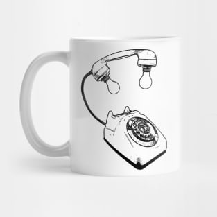 Telephone lamp Mug